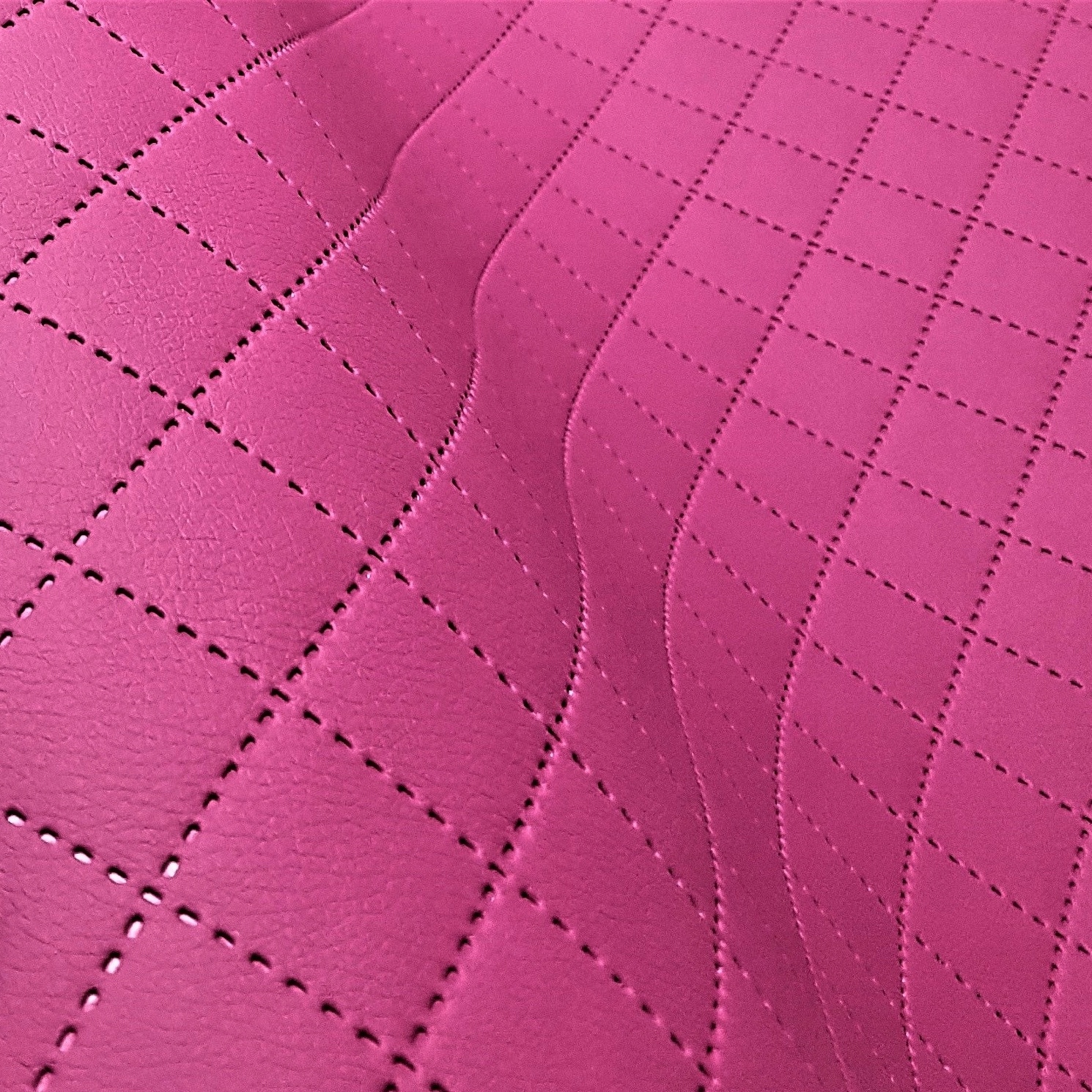 Różowa 3x3 Ekoskóra SOFT Tapicerka samochodowa na podsufitkę boczki do aut