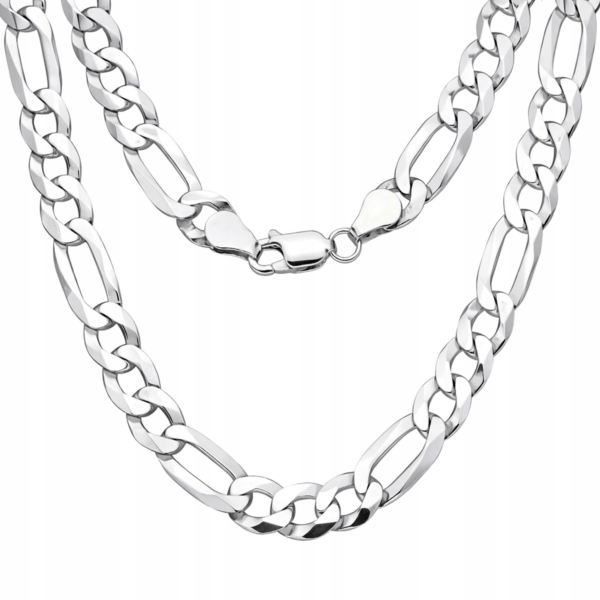 Figaro Řetízek Pánský Stříbrný Řetěz 60 cm