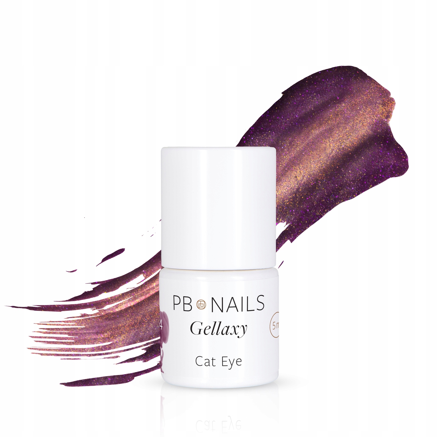 

Pb Nails Lakier hybrydowy Cat Eye GE814 5ml