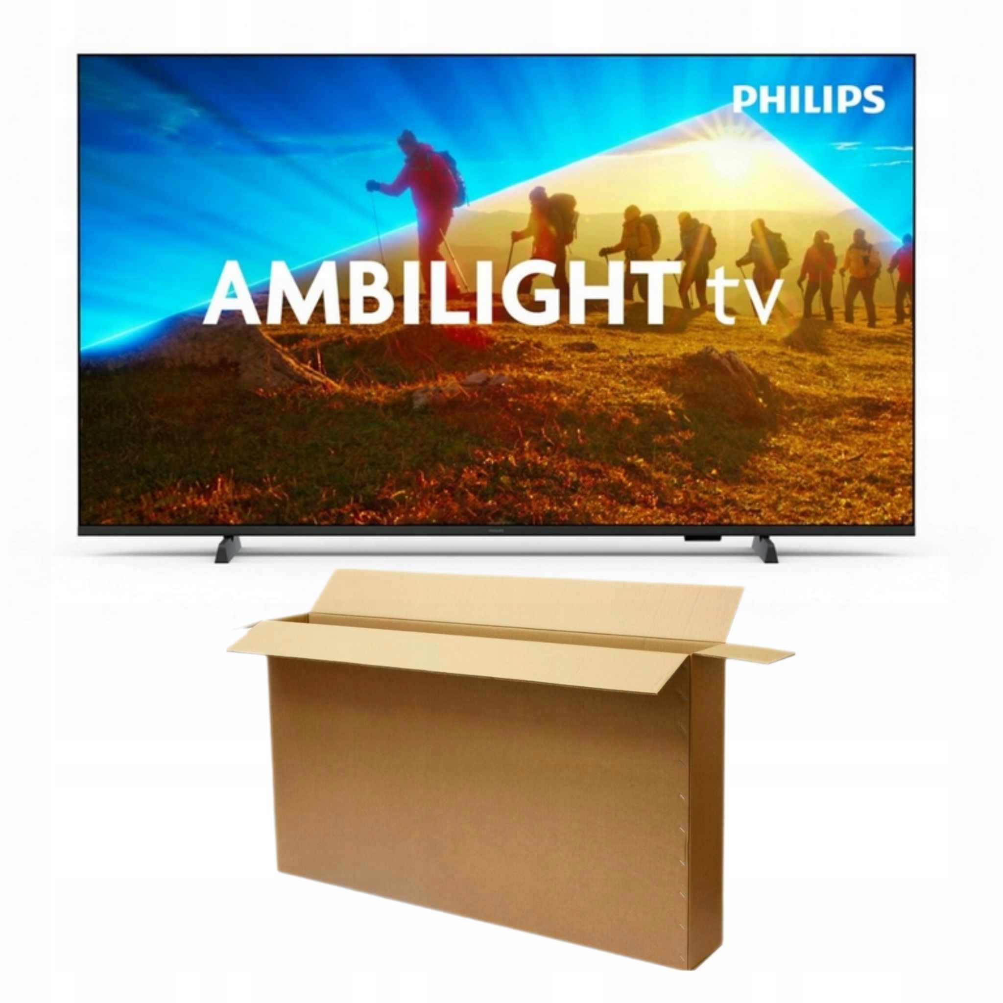 Telewizor Led Philips 43PUS8009/12 43" 4K Uhd Ambilight Dod. Zabezpieczenie