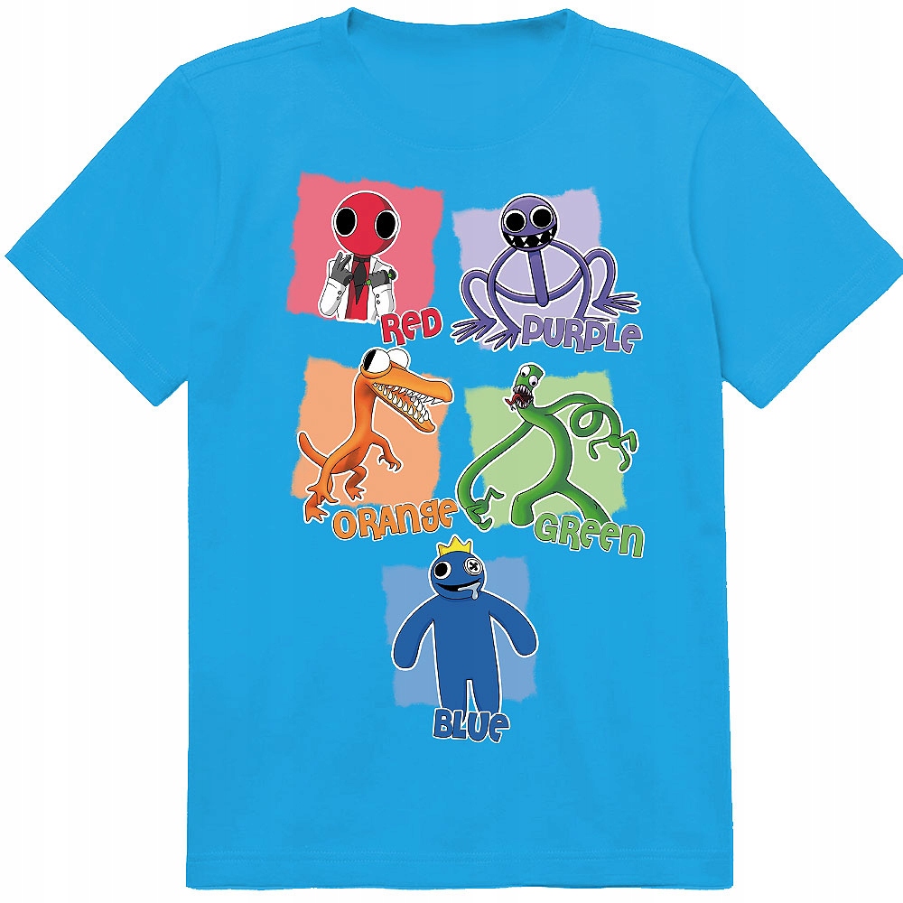 ZESTAW 3W1 KOSZULKA DLA DZIECI TATUAŻE NAKLEJKI RAINBOW FRIENDS 140 JAKOŚĆ Kod producenta Tatuaże Zmywalne Tymczasowe Wodny