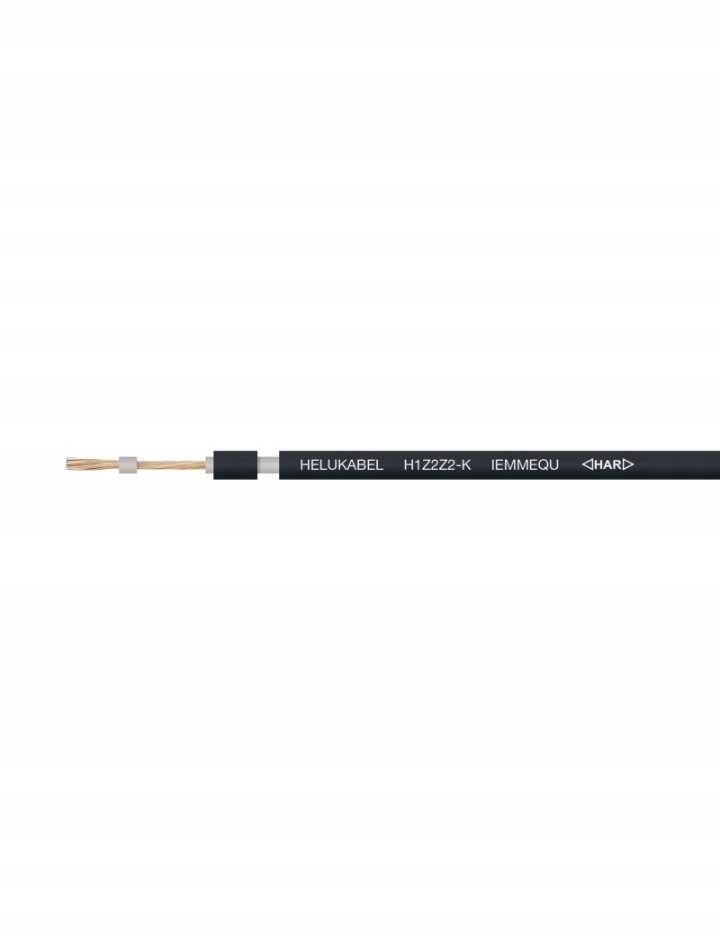 

Przewód kabel solarny DC Helukabel czarny 1x6mm 1m