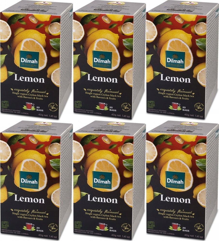 Dilmah Napar Werbena Cytrynowa ex20 herbata x6
