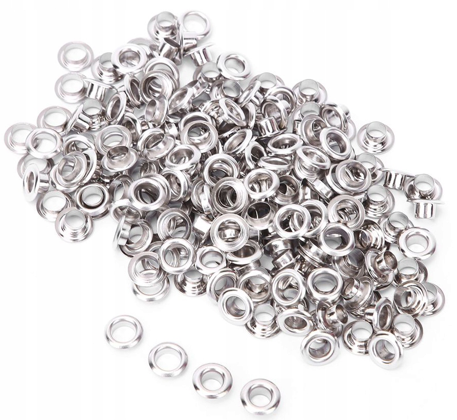 Očka Na Bannery Do Očkovače Oděvů Bot Sada 6 mm 80 Kusů