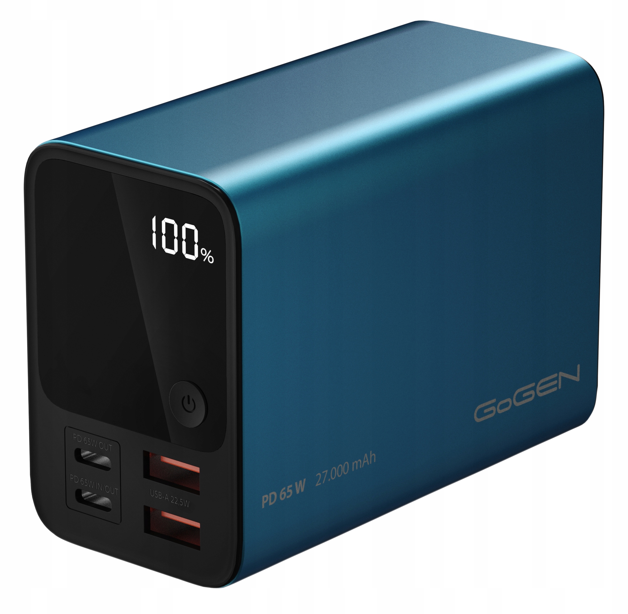 Powerbank GoGen PB270001BL 27000 mAh niebieski