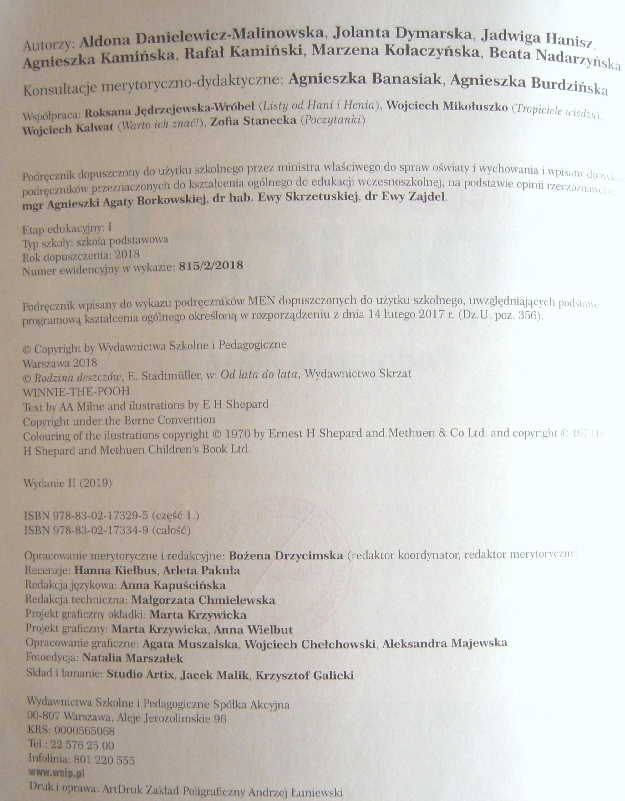 NOWI TROPICIELE PODRĘCZNIKI KLASA 2 CZ. 1-5 KOMPLET Wydawnictwo WSIP Wydawnictwa Szkolne i Pedagogiczne