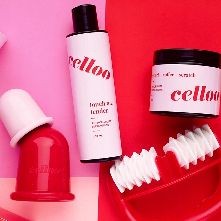 PELLING do CIAŁA kawowy GŁADKA JĘDRNA skóra scrub wygładzajacy CELLOO 100ml Marka Celloo