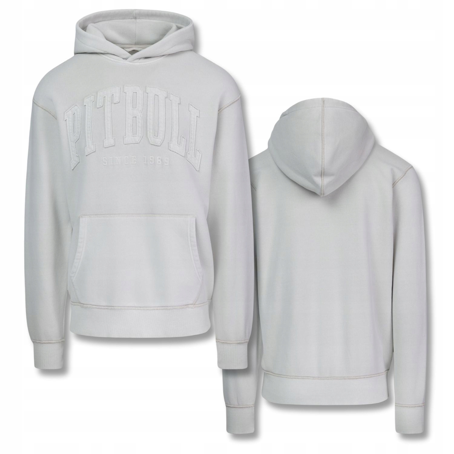 Pánská mikina s kapucí Pitbull Washed Orlando mikina s kapucí volný střih, sportovní Střih