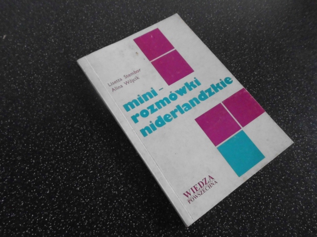 MINI ROZMÓWKI NIDERLANDZKIE Język publikacji niderlandzki