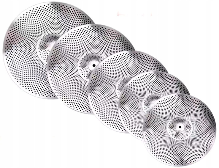 CICHE TALERZE PERKUSYJNE ZESTAW 2x14",16",18",20"