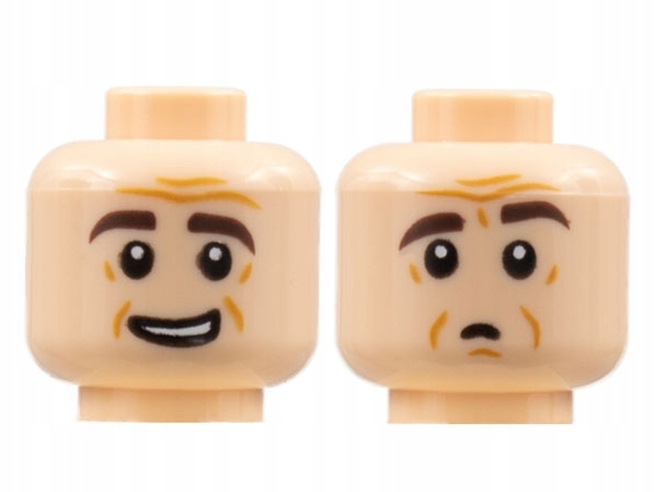 

Lego Głowa Dwustronna L. Nougat 3626cpb2846 Nowa