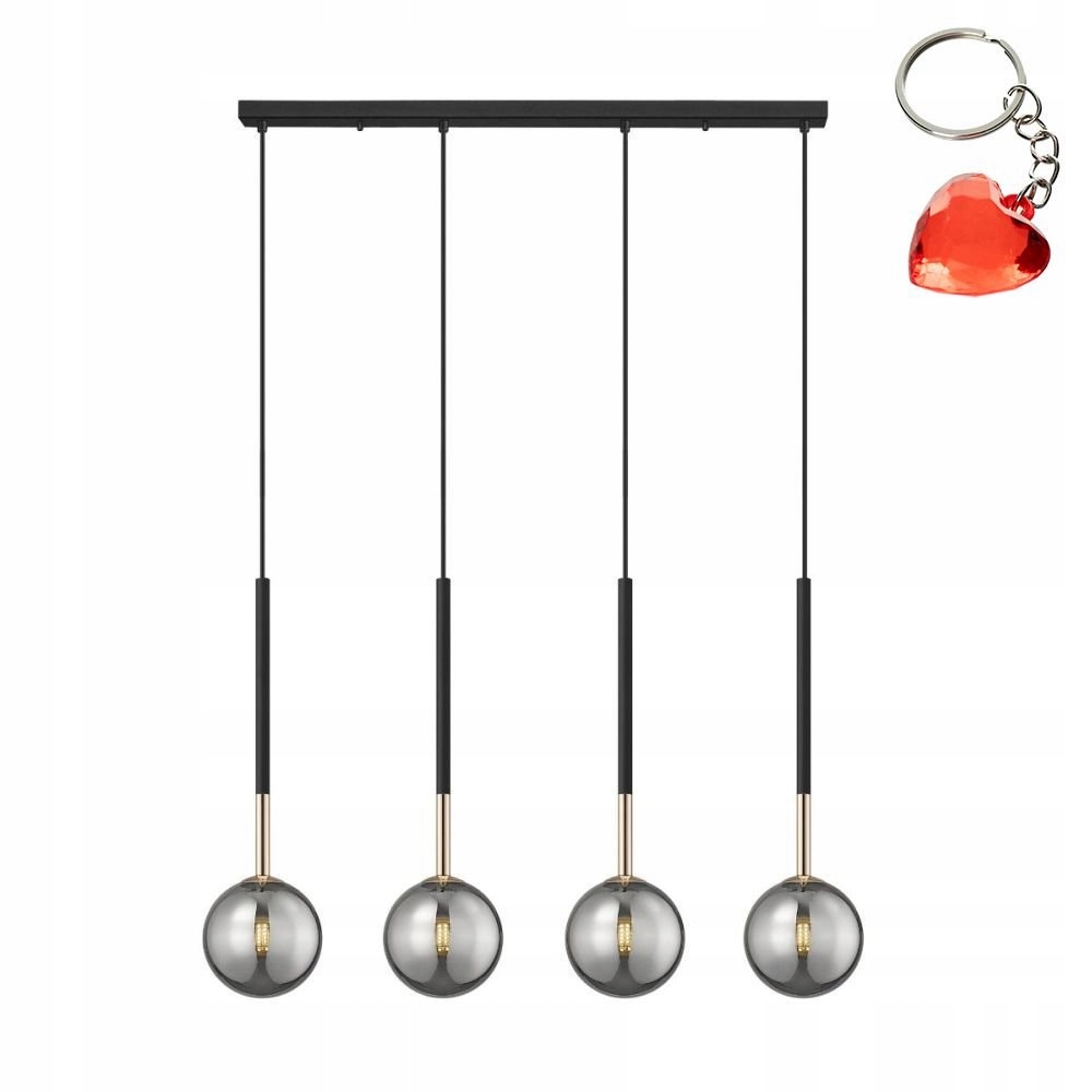 Závěsná lampa Arcturus P0574-04D-SDFZ Zuma Line