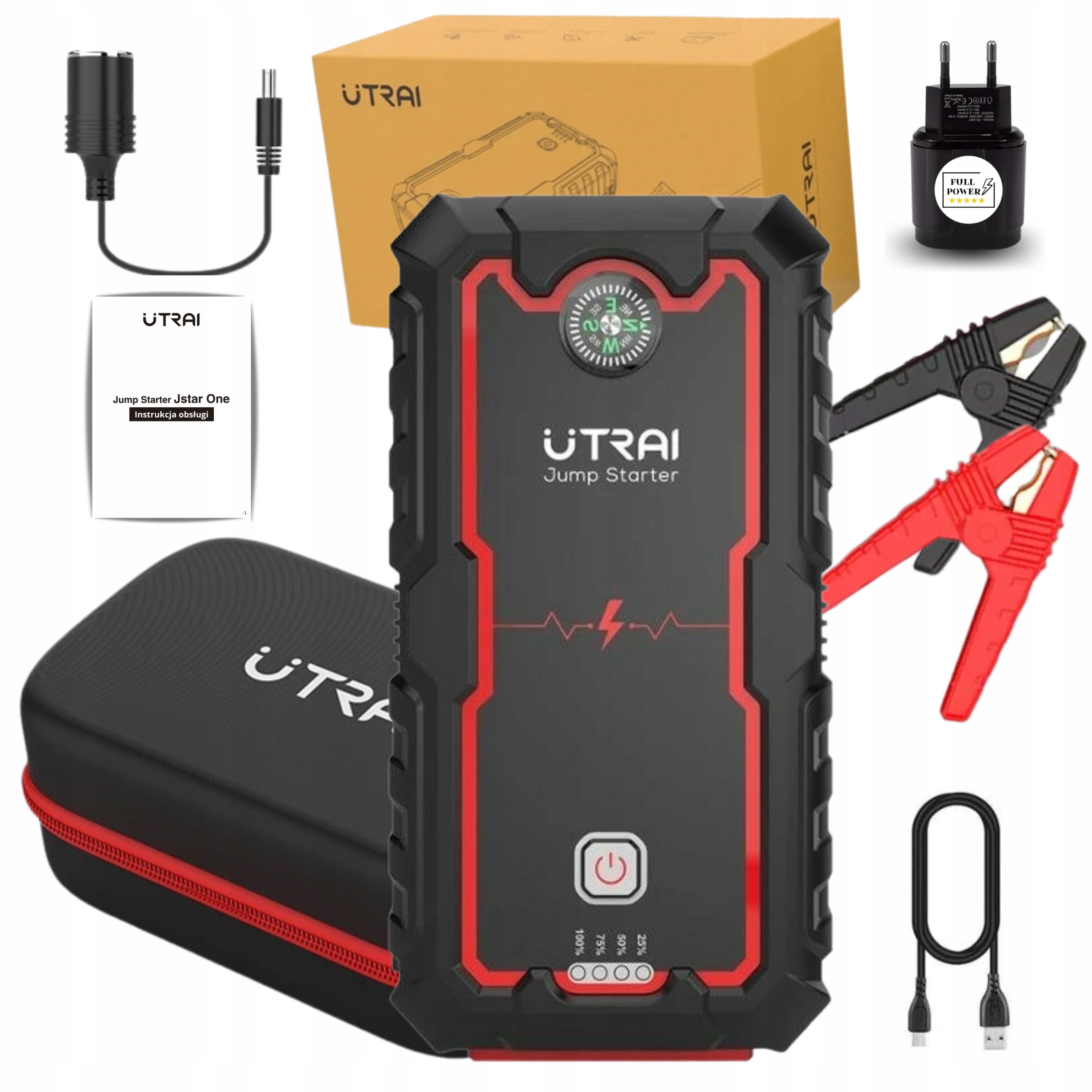 STARTER BOOSTER URZĄDZENIE ROZRUCHOWE POWERBANK