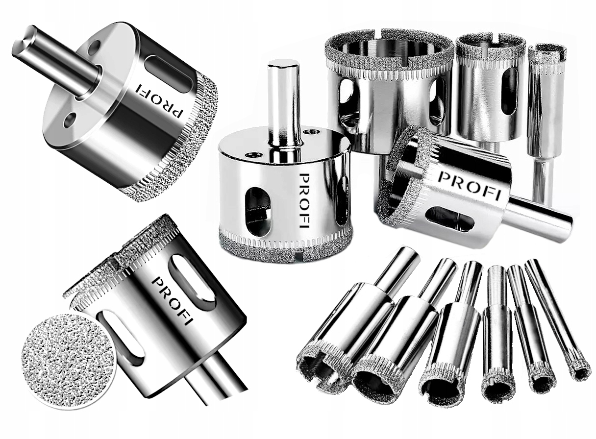 АЛМАЗНЫЕ КОЛЬЦЕВЫЕ ПИЛЫ ДЛЯ КЕРАМОГРАНИТА, ПЛИТКИ, ГЛАЗУРИ, СТЕКЛА, ПРОФИ