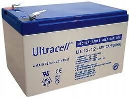 Akumulátor Agm 12Ah 12V Ultracell anglické akumulátory