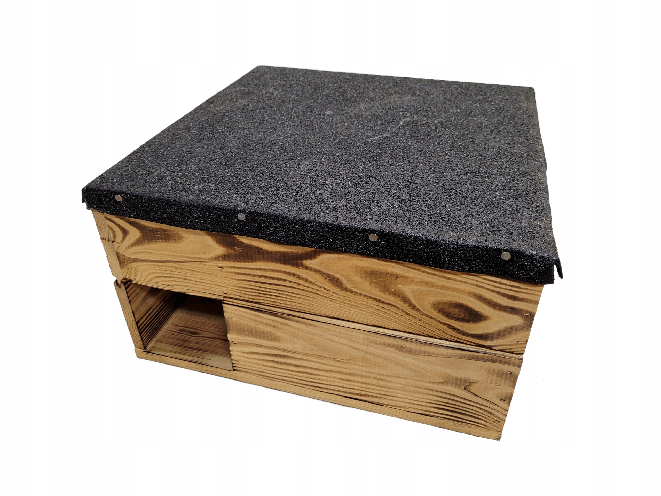 BUDKA, DOMEK DLA JEŻA, DREWNIANY