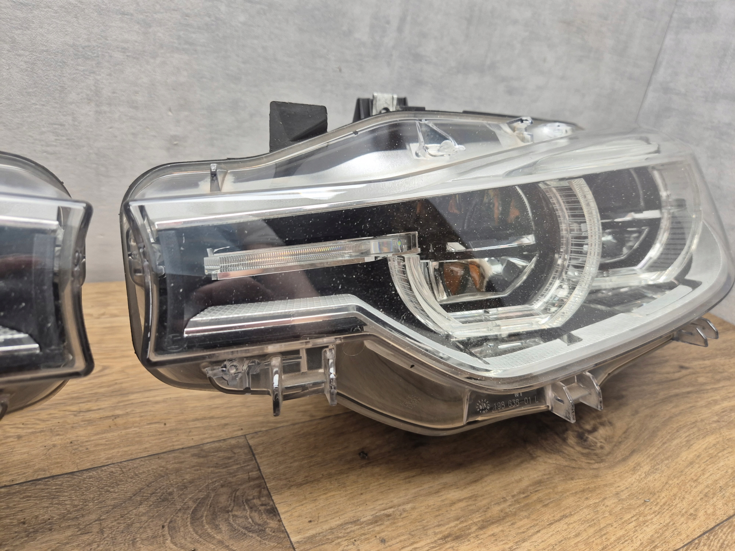 BMW 3 F30 F31 lights front ADAPTIVE LED complete front UK 7453489