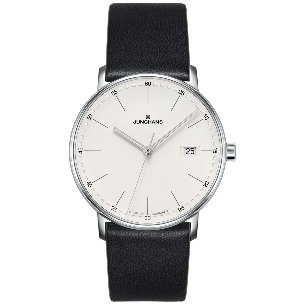 Pánské Hodinky Junghans 41/4884.00 černý pásek