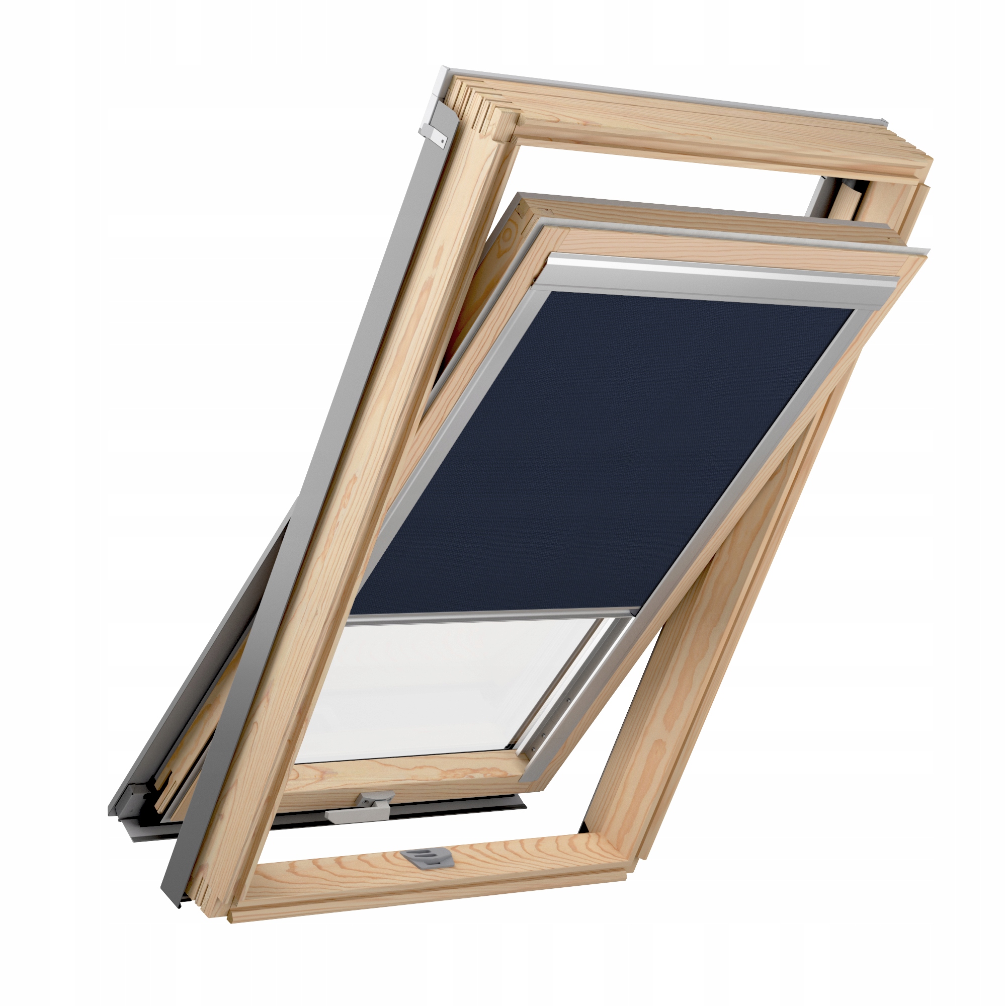 Roleta Termo na okná RoofLITE+ Dakstra Dakea Velux Fakro 78x118 M6A granátová