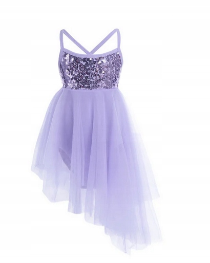 Strój Do Gimnastyki Baletu Tutu Sukienka 146 Body 738