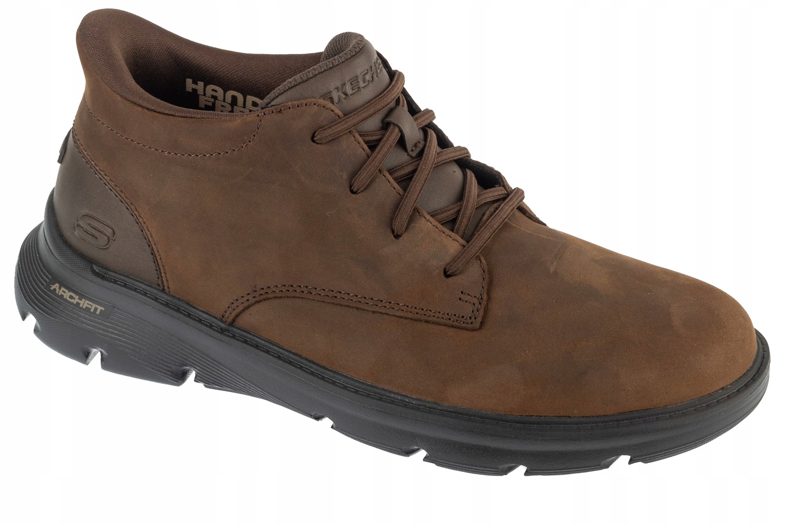 Skechers Slip-ins: Arch Fit Garza Ridley [45] Kotníkové Boty Pánské kožené B