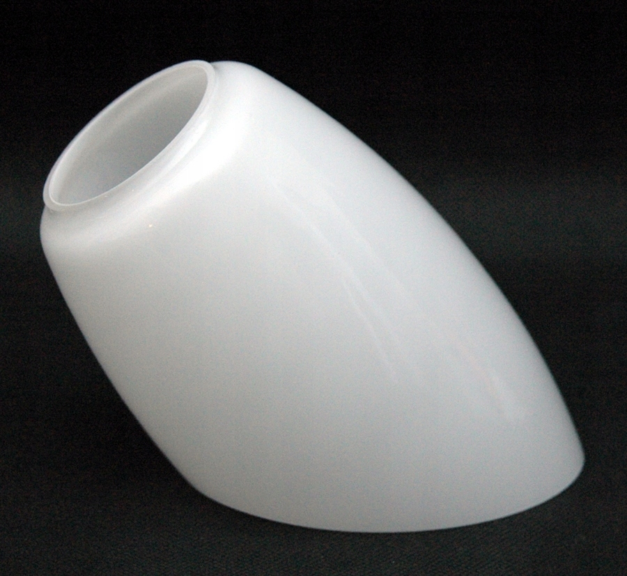 

Klosz szklany biały do lamp, żyrandoli, klosz E27