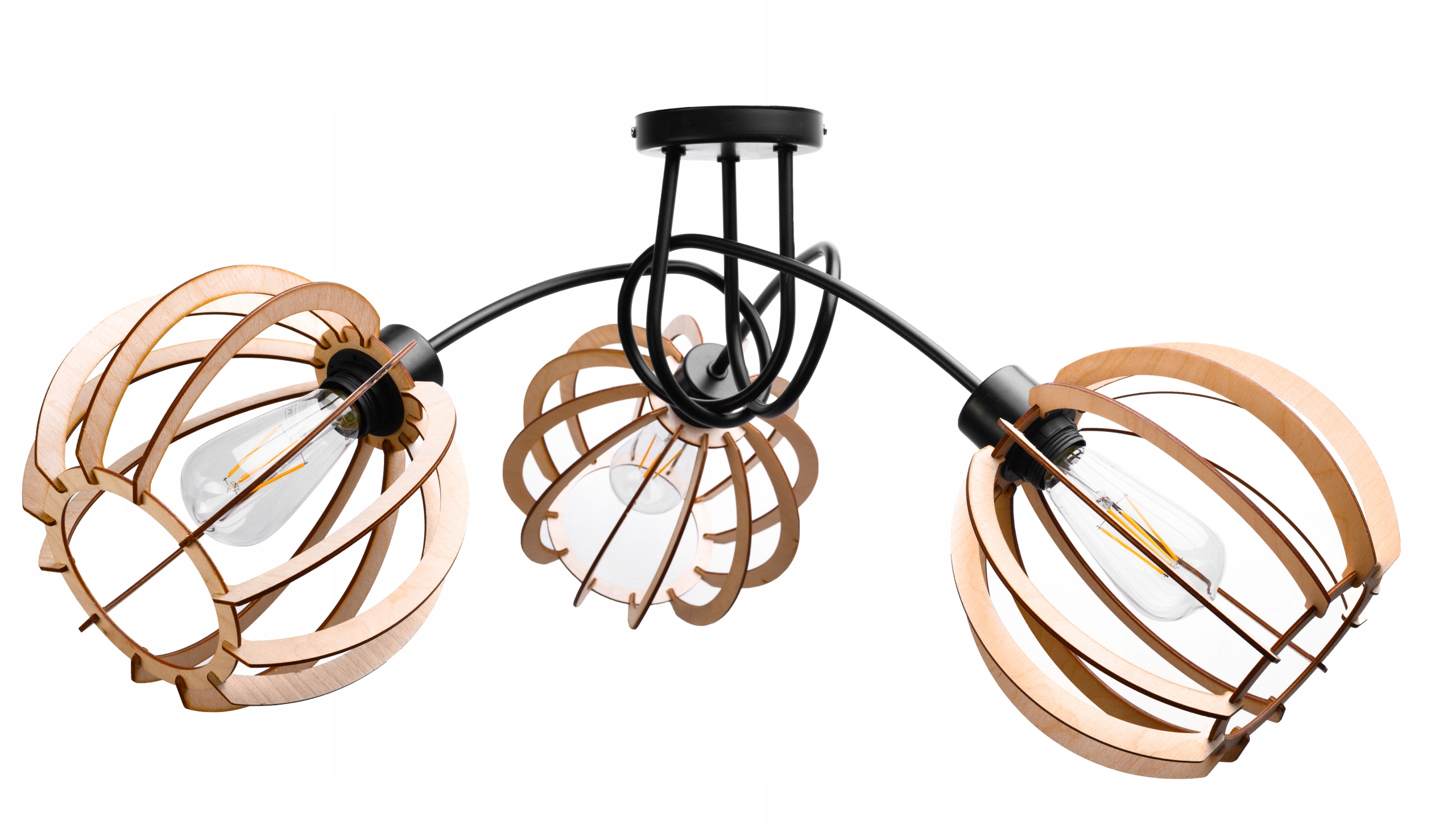 Stropní svítidlo Závěsný lustr Loft stropní svítidlo Kula