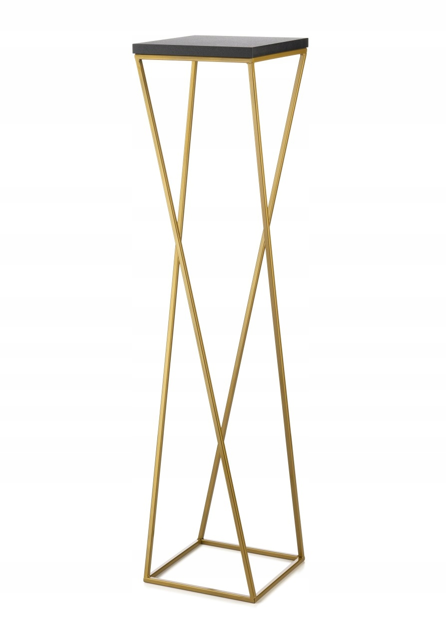 Industrialny kwietnik stojący na rośliny blat MDF Maks. szerokość 24 cm