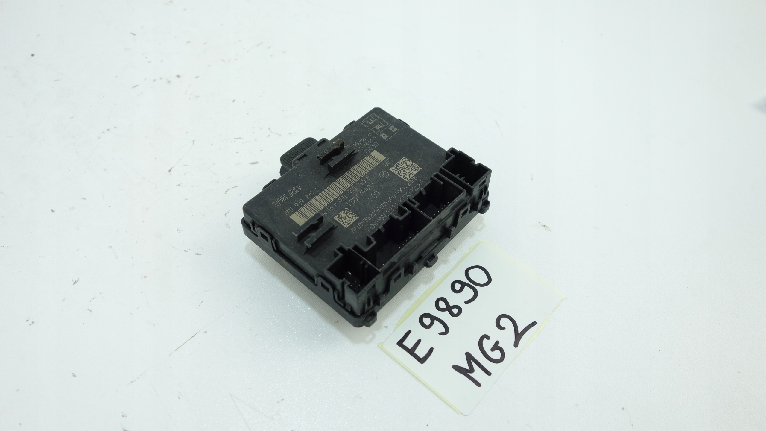 module control unit KOMFORTU door AUDI A8 Q7 4M1959795D