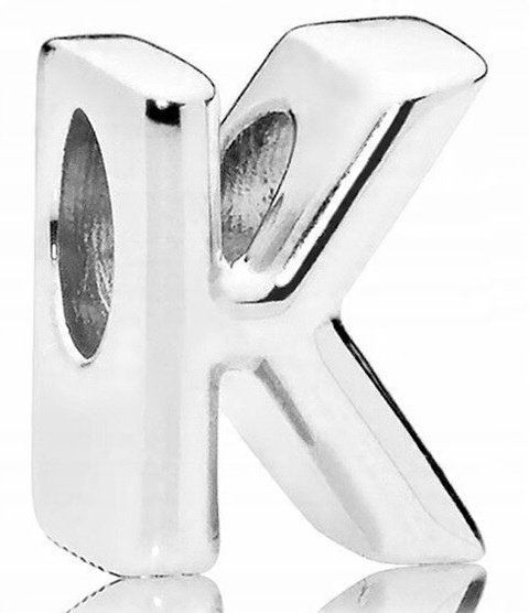 

Charms Litera K Letter K srebro 925