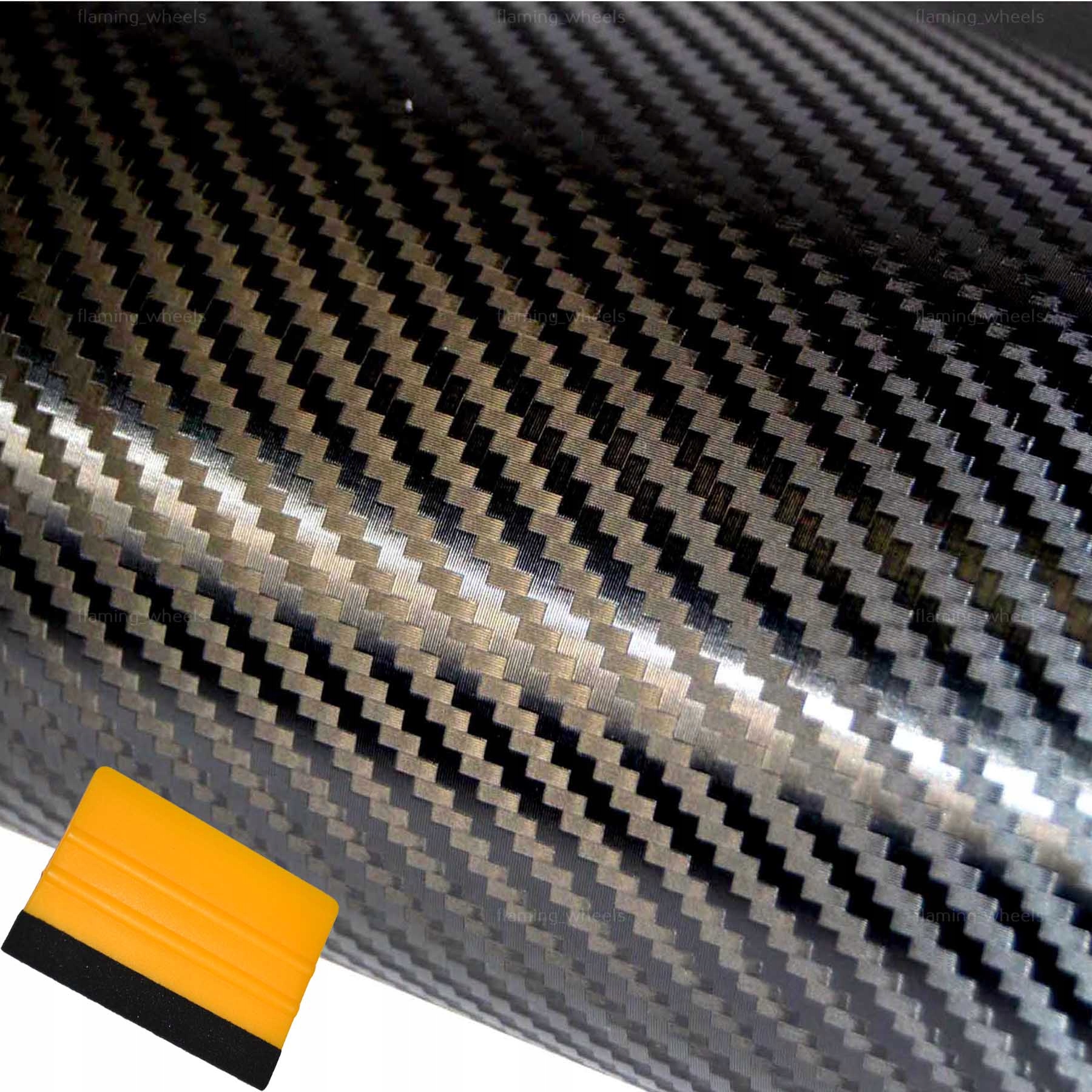 

3M x 50CM Folia Okleina 3D Carbon Karbon Rakla