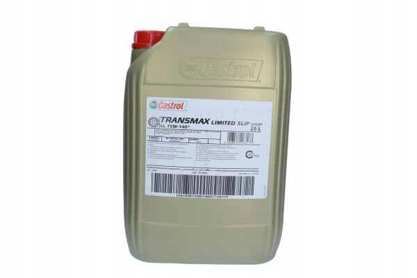 OLEJ CASTROL 75W140 20L TRANSMAX LIMITED SLIP LL