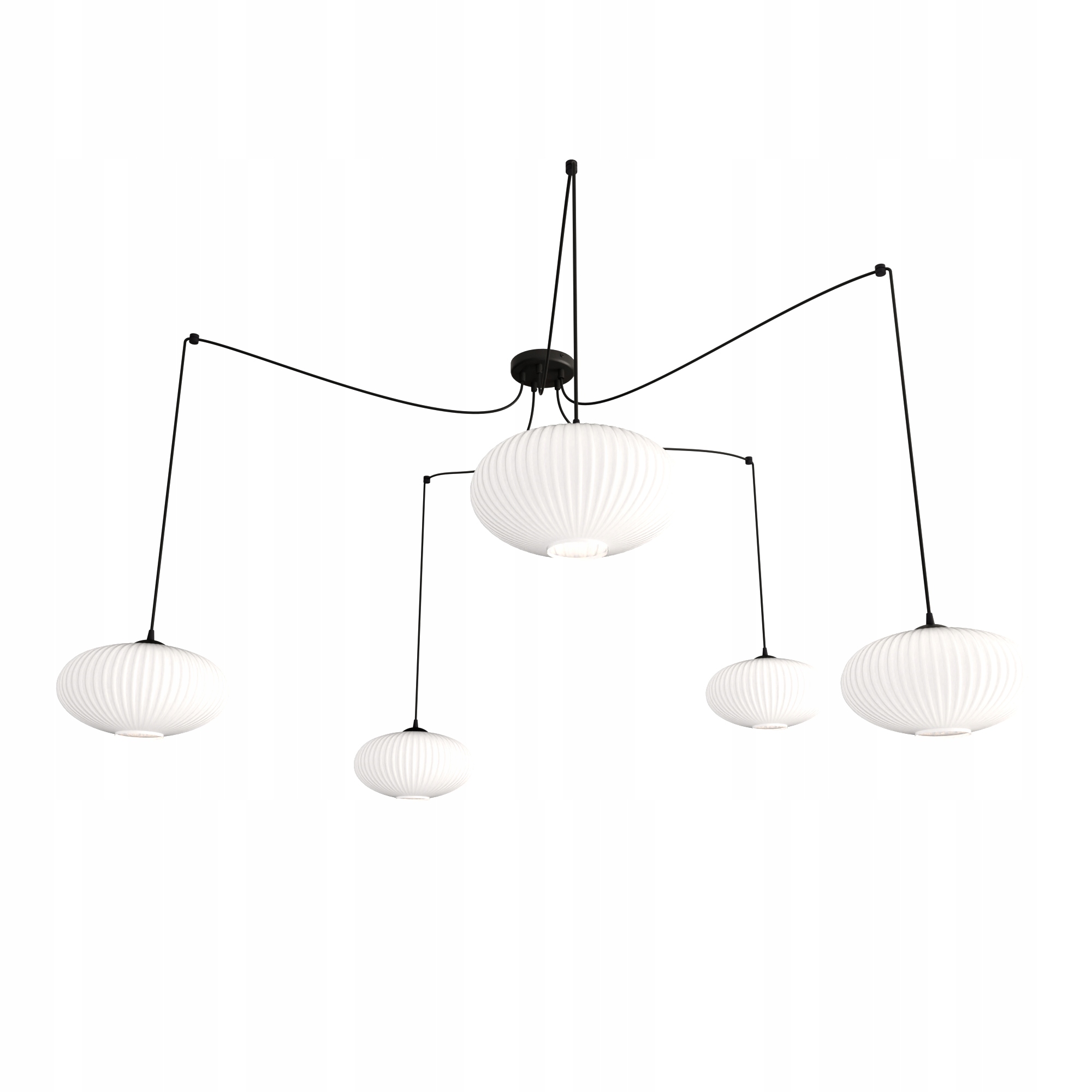 Závěsná lampa Emibig Origo 5 světelné body E27