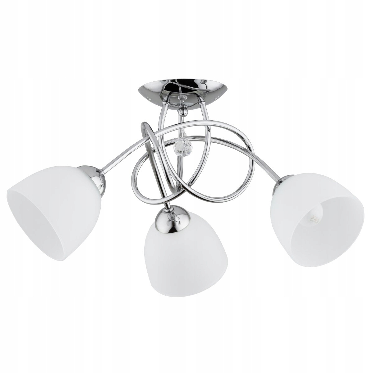 Závěsná lampa Alfa Sosnowscy Modena Silver 3 světelné body E27