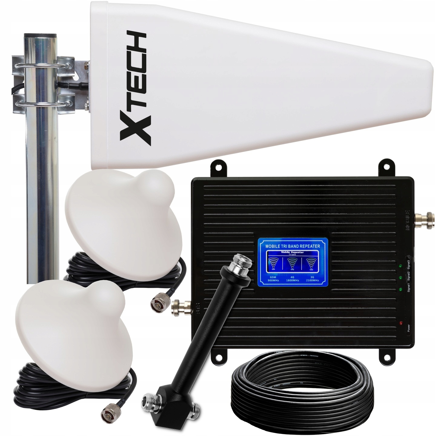 Zosilňovač Signálu Sada Gsm 3G 4G Lte 3 Antény