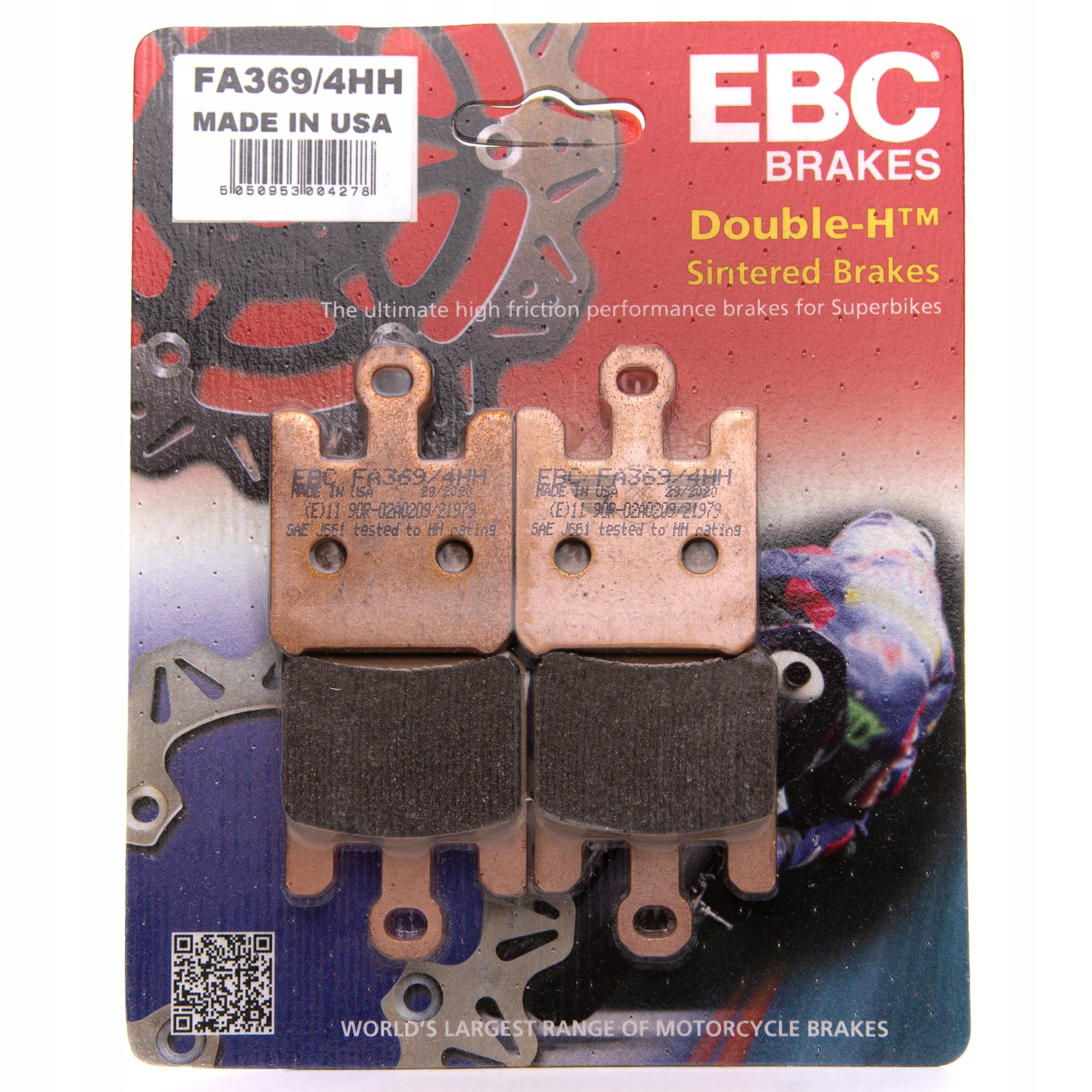 

Klocki Hamulcowe Ebc Kawasaki ZX-6R 03-06