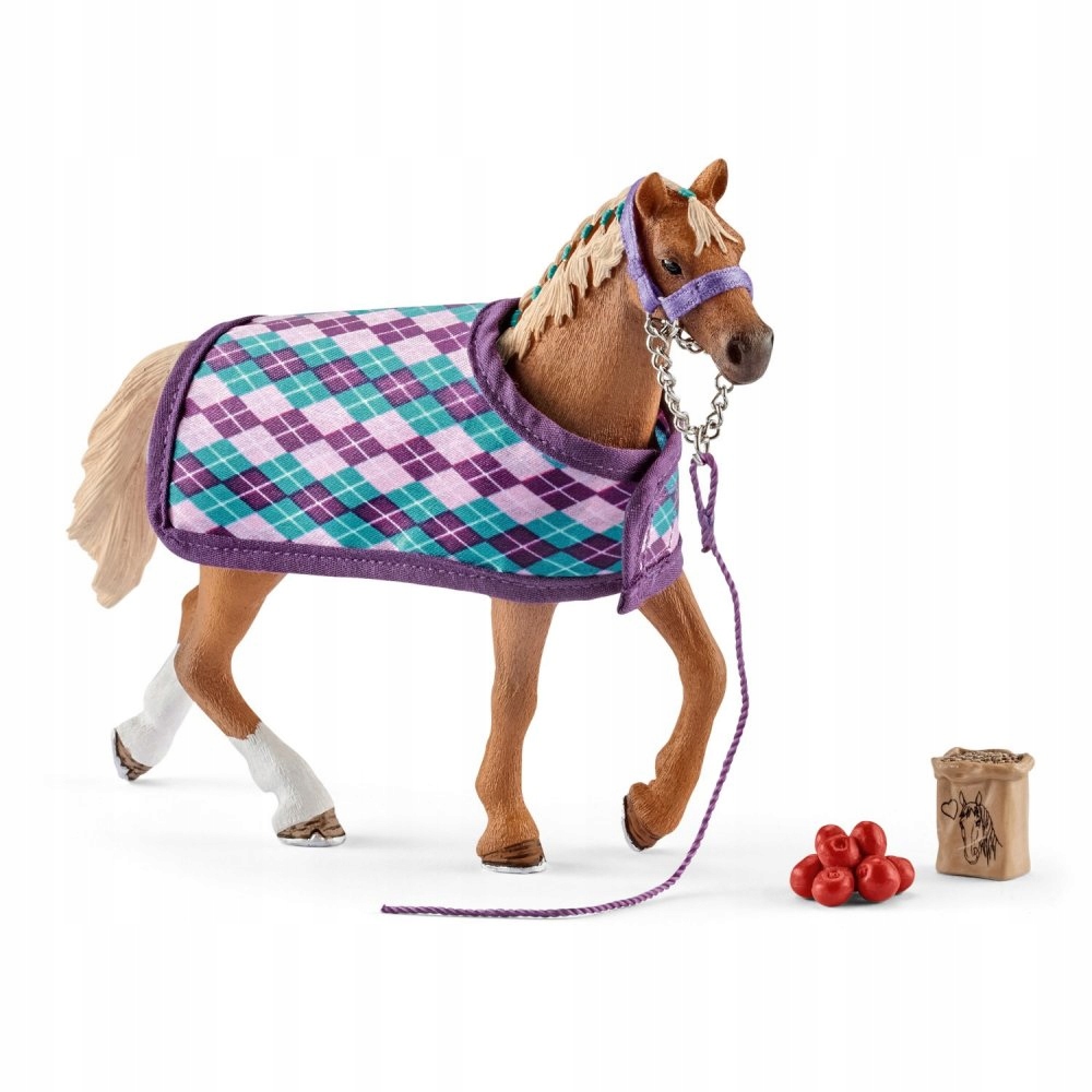 

Schleich Klacz rasy angielskiej z derką Akc 42360