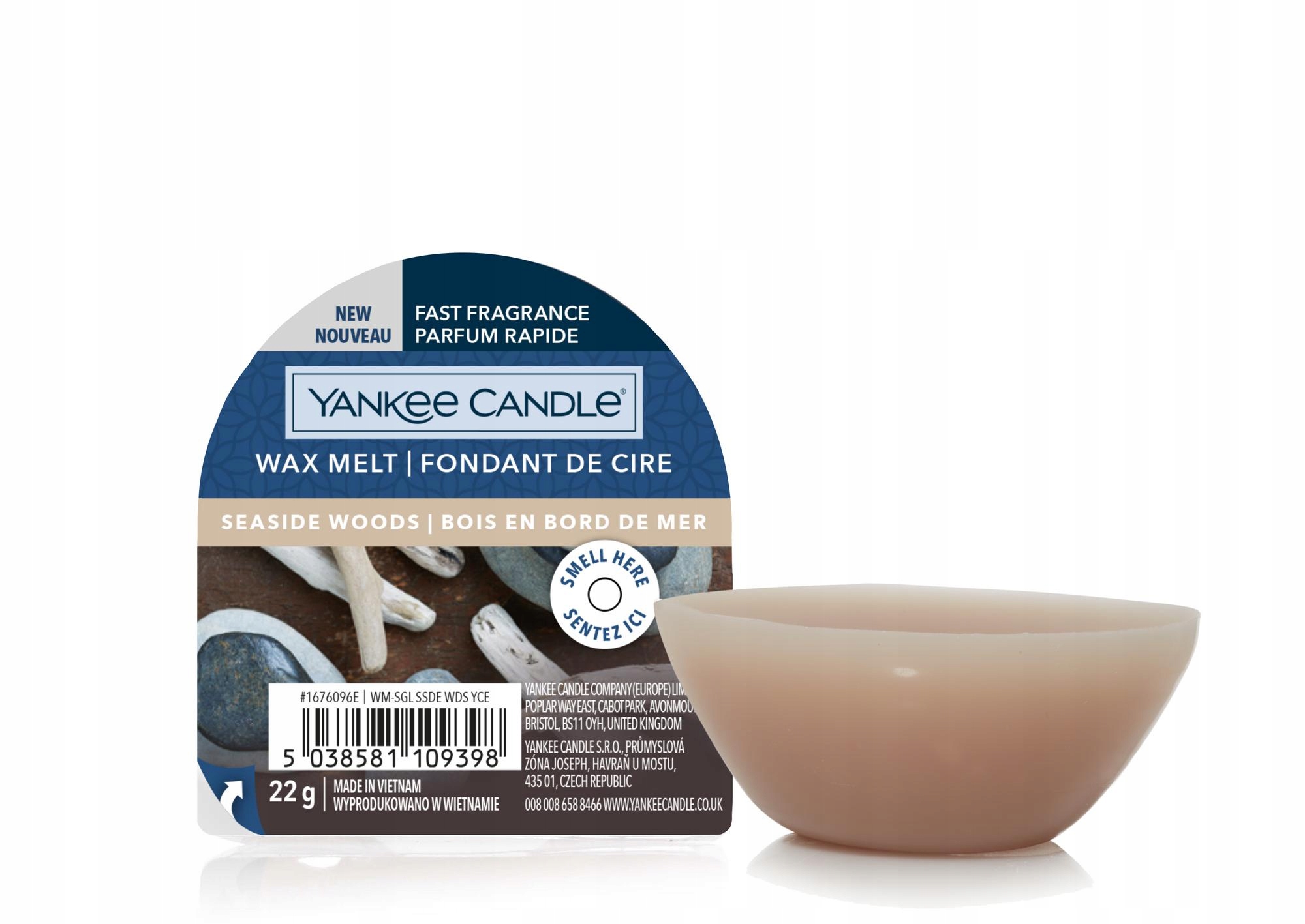 

Wosk zapachowy Yankee Candle 22g Seaside Woods