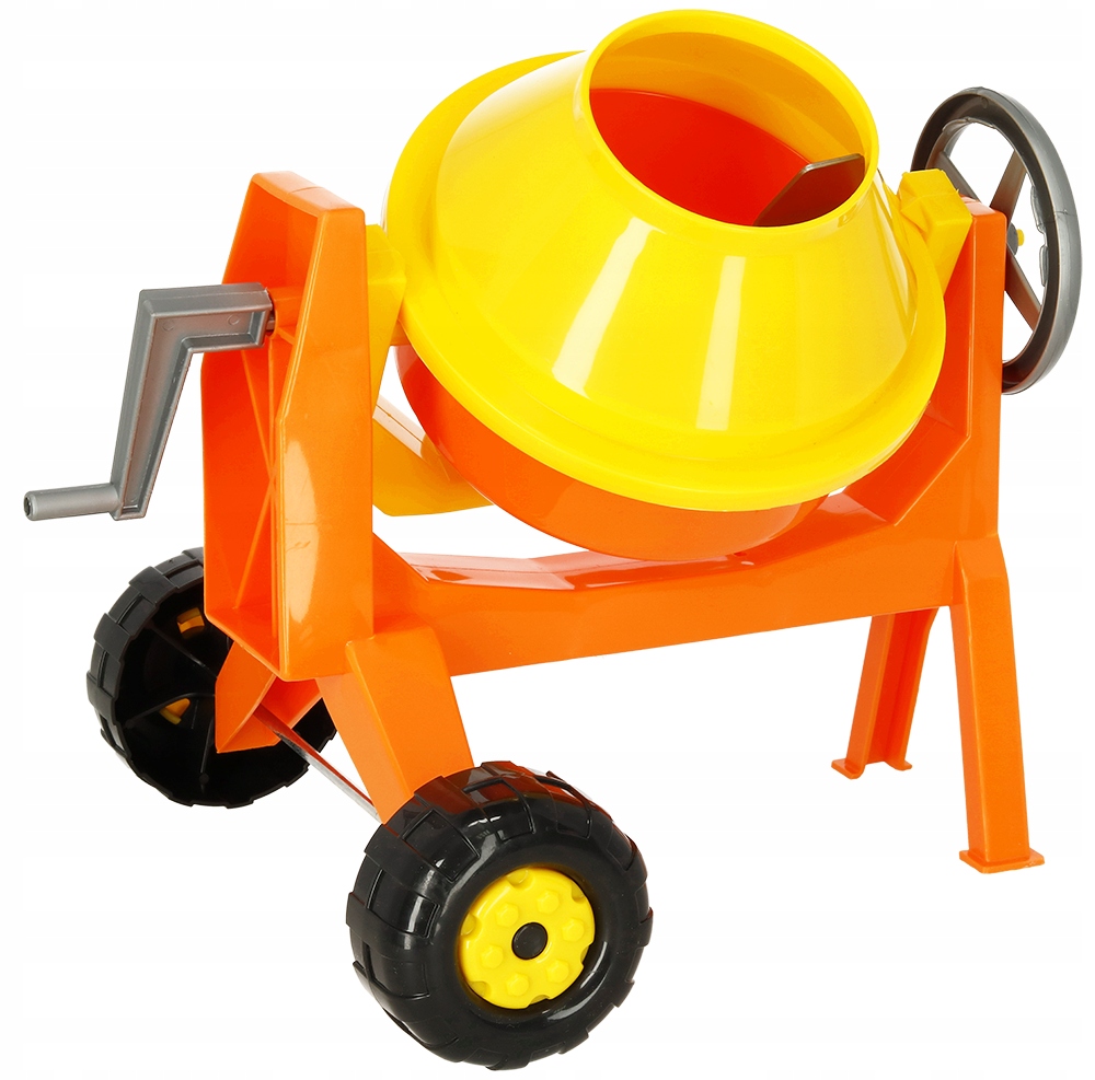 БЕТОНОМЕШАЛКА ДЛЯ ДЕТЕЙ КРАСОЧНАЯ ИГРУШКА ДЛЯ ПЕСКА