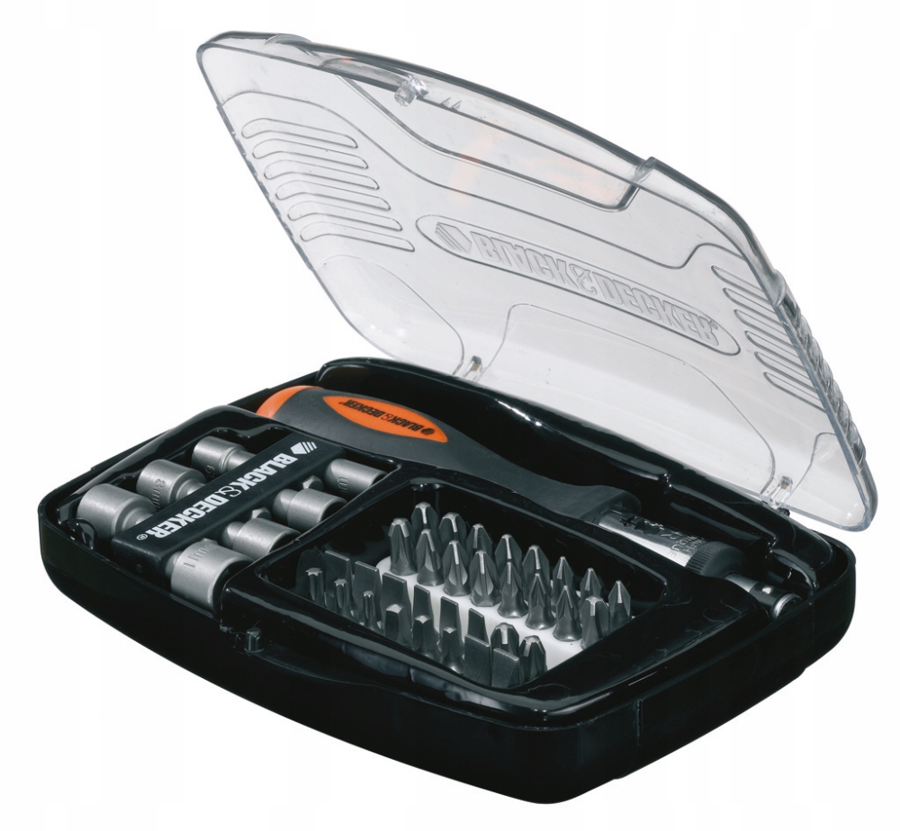 

Black+decker Zestaw Nasadek Bitów 40 Części A7062