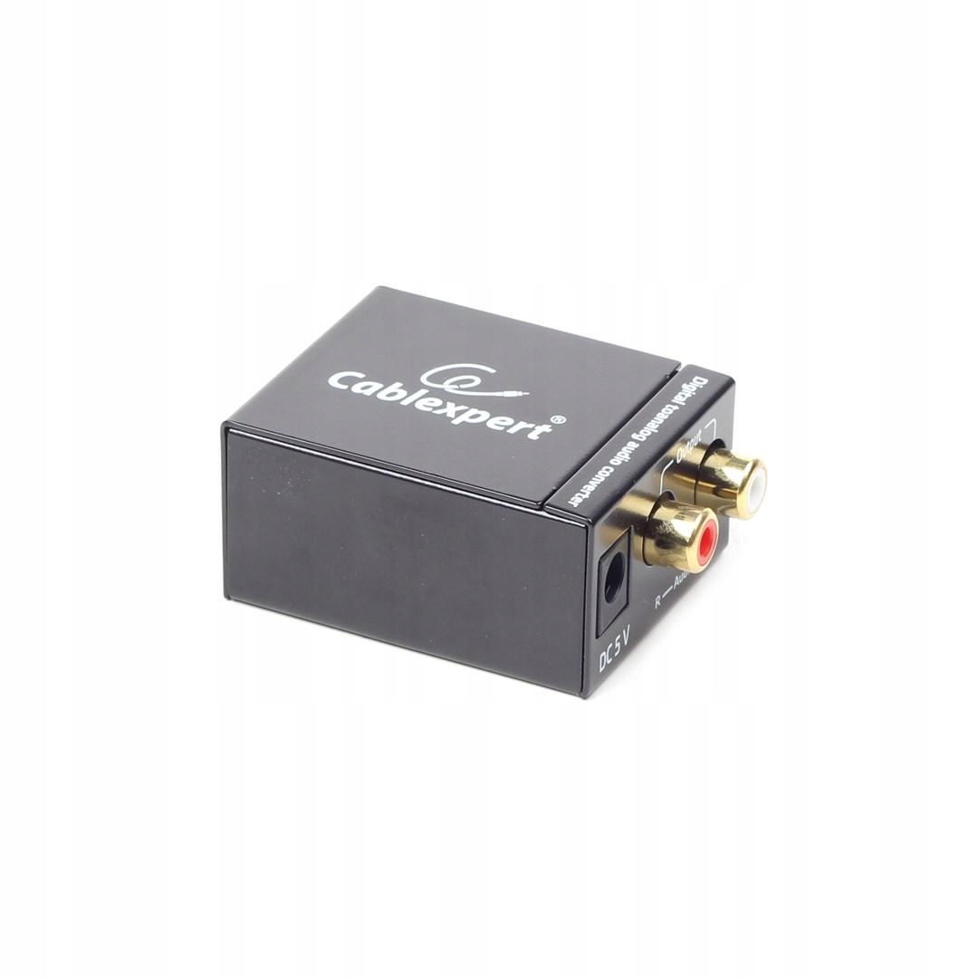 Adapter Gembird DSC-OPT-RCA-001 Toslink Rca kolor czarny