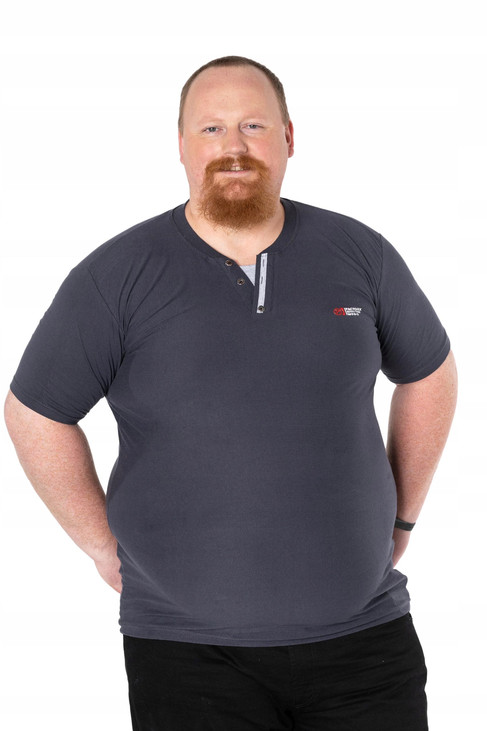 

Duża Koszulka T-shirt Podkoszulek Męski 2020-2 4XL