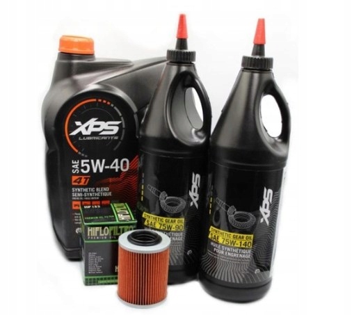 Zestaw olejów XPS Can-Am + filtr Hiflo - Outlander / Maverick / Renegade