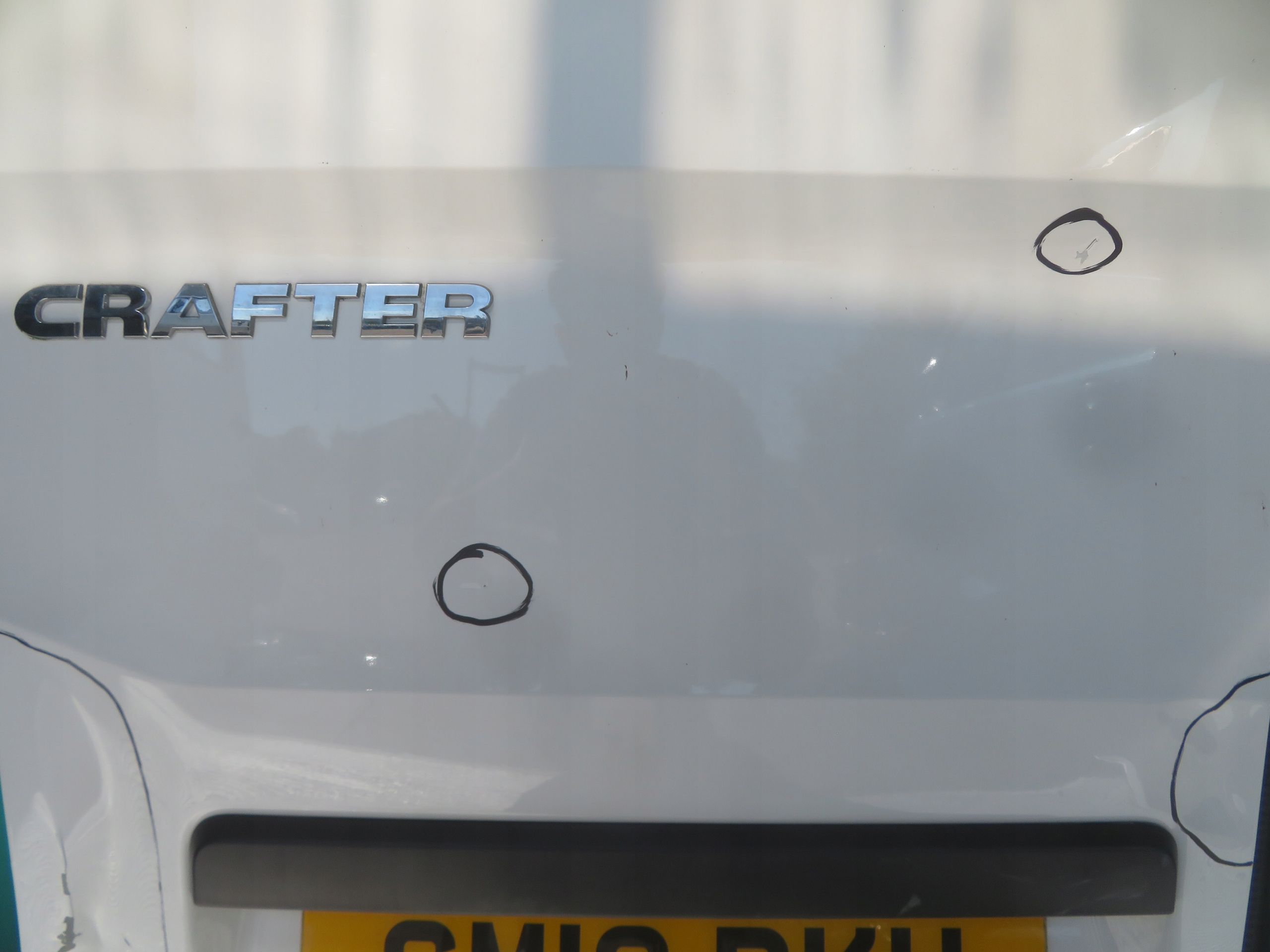 door left rear part VW CRAFTER 19R
