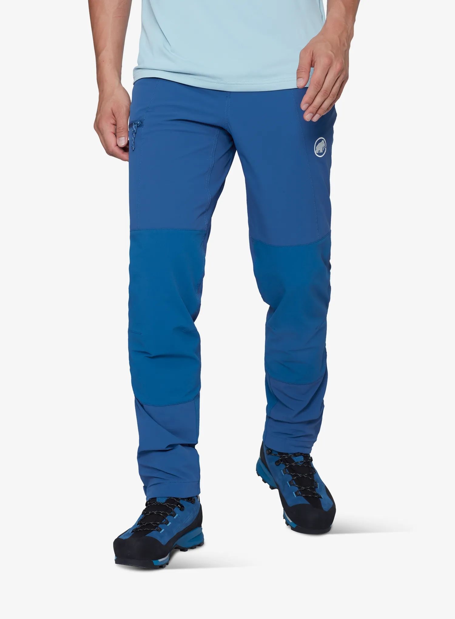 Pánské softshellové kalhoty Mammut Courmayeur So Pants tschiel 48 (M)