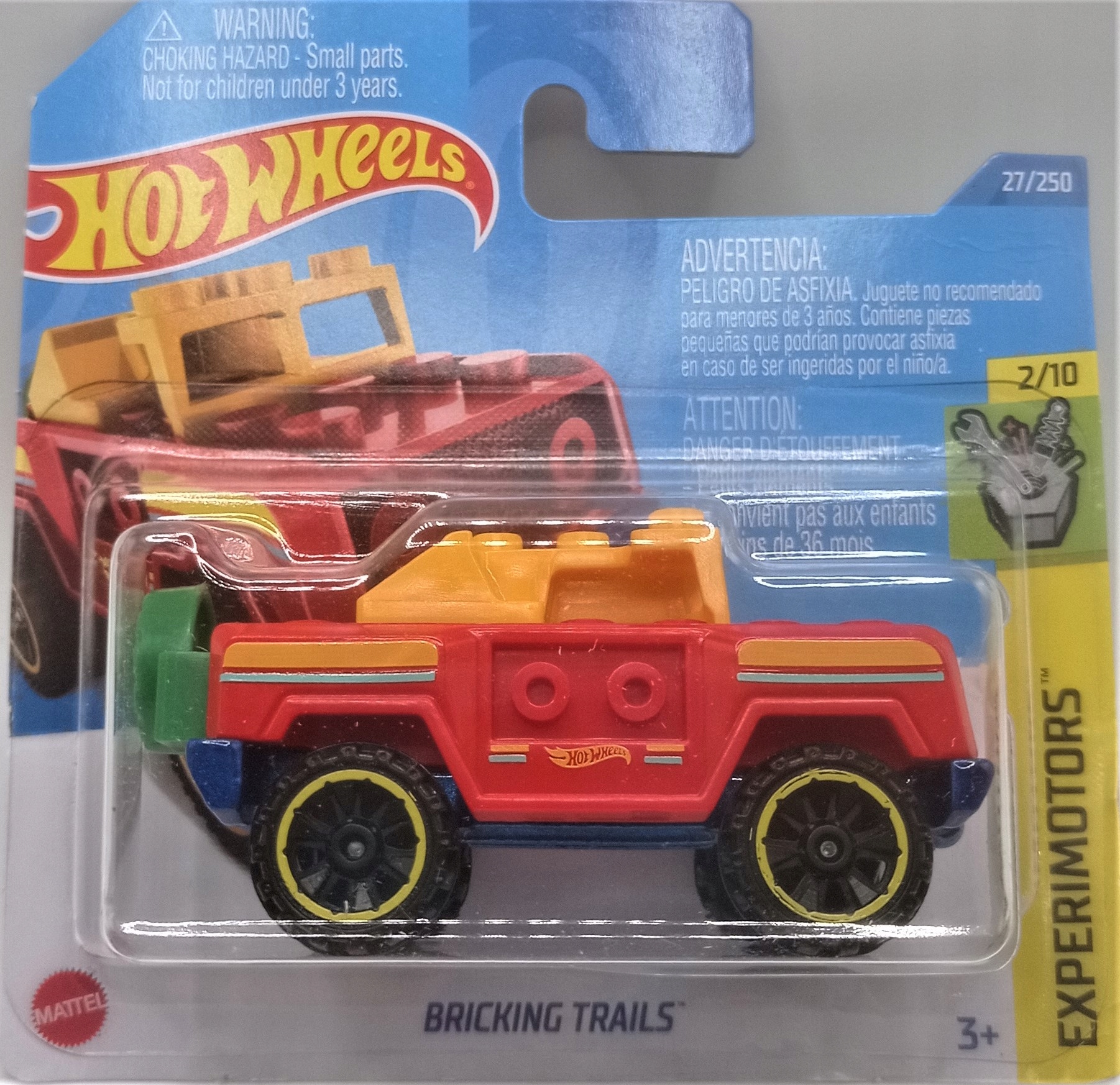 

Hot Wheels Bricking Trails 2/10 Experimotors 2022