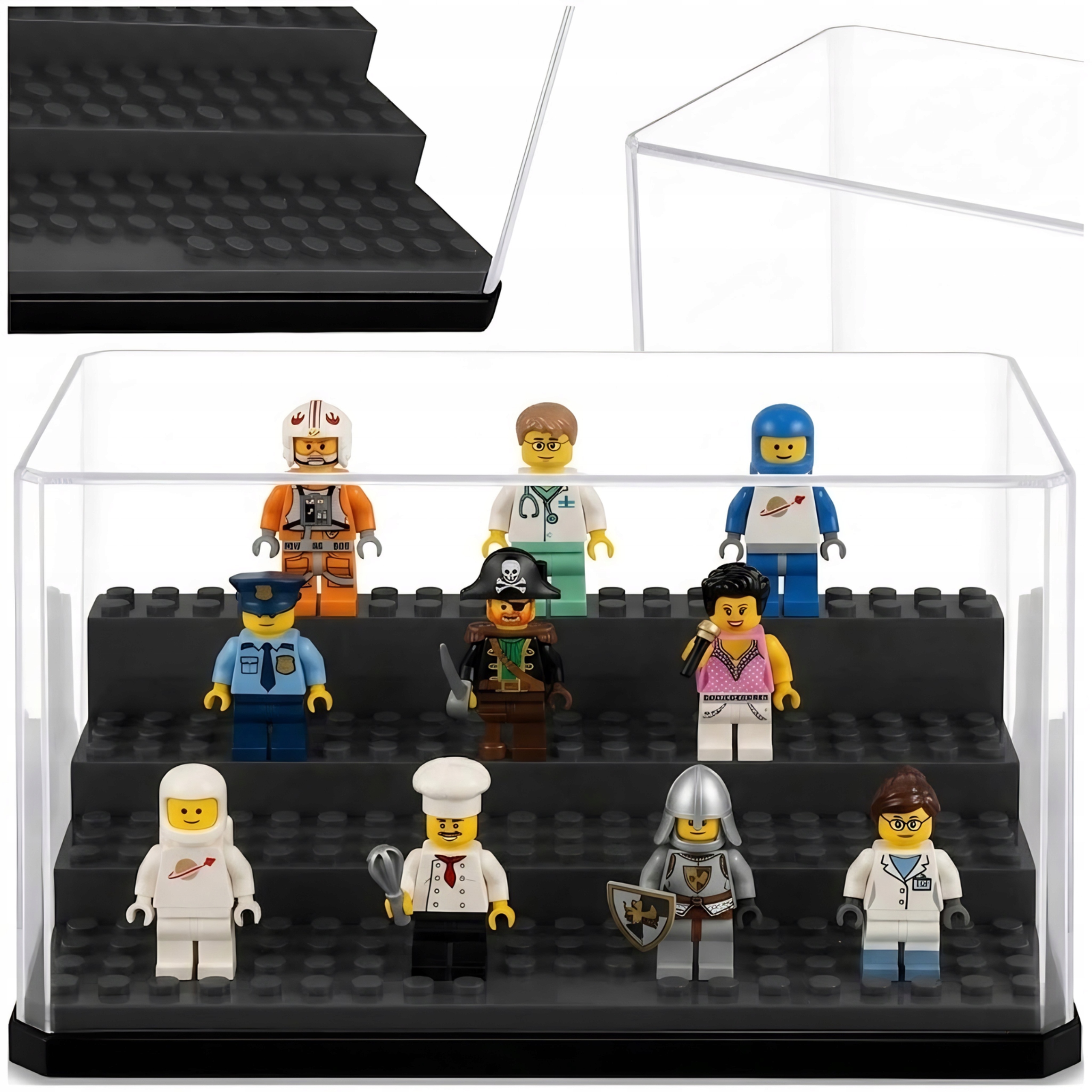 Gablota Na Figurki Lego Witryna Przezroczysta Półka Duża