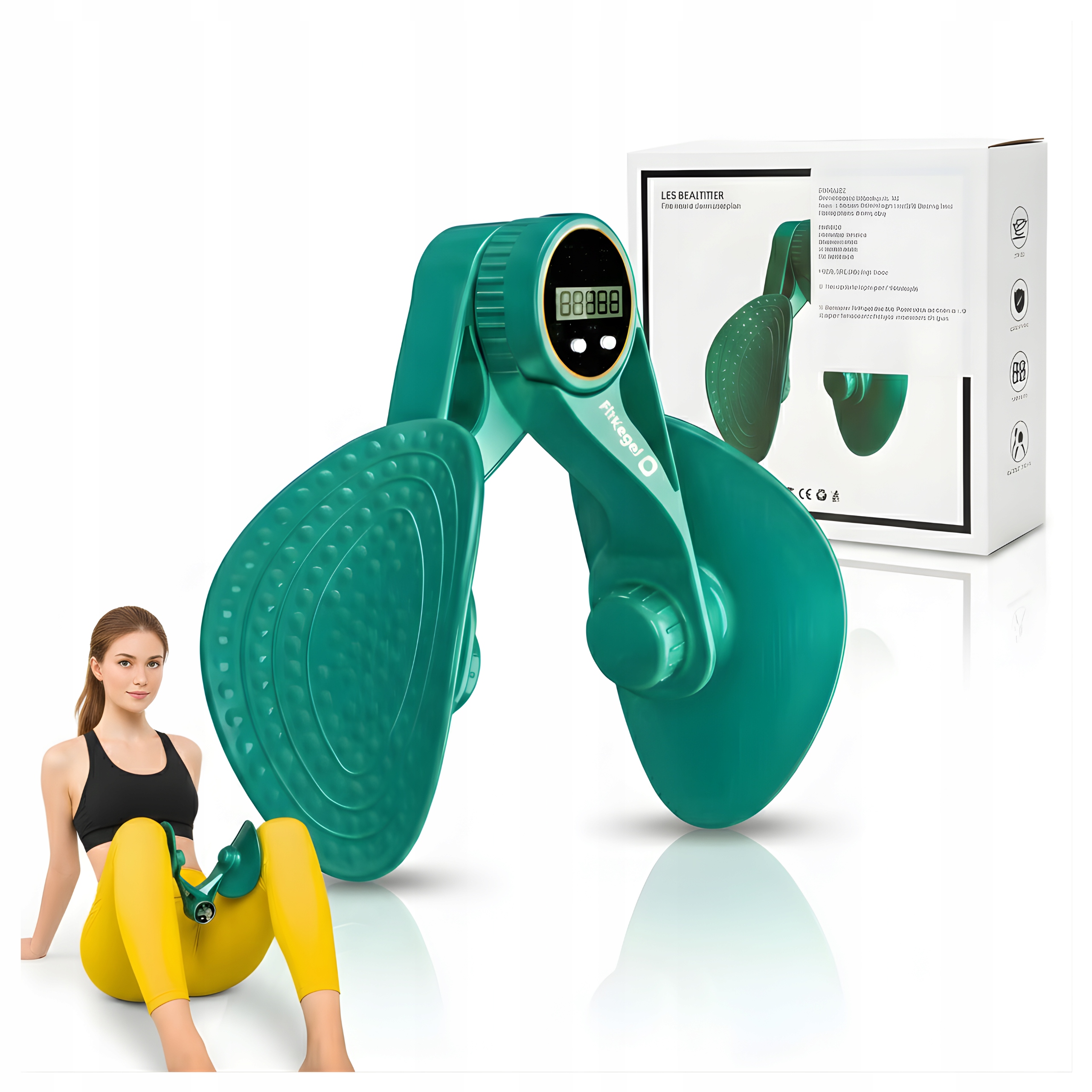 Trenażer Motylek Ściskacz Agrafka Do Ćwiczeń Mięśni Kegla Ud Nóg Pośladków