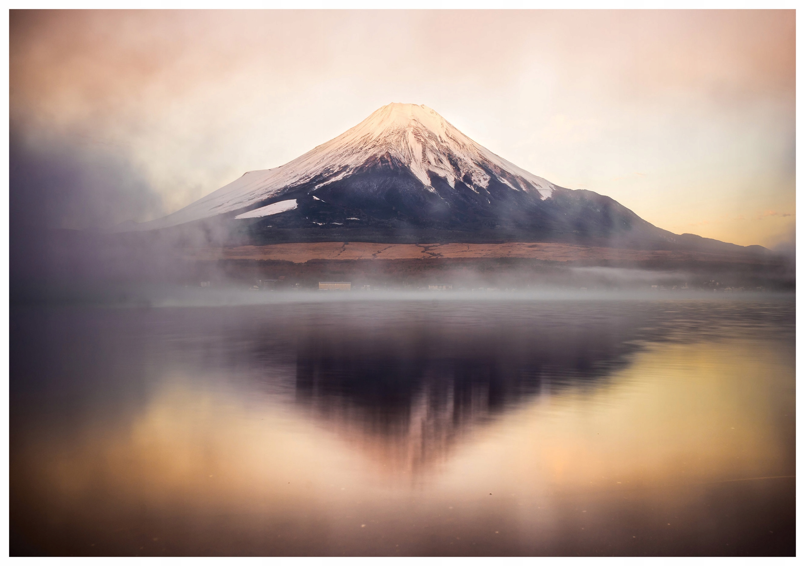 Vliesová fototapeta Sněhové hory Klid a relaxace 368x254 lepidlo