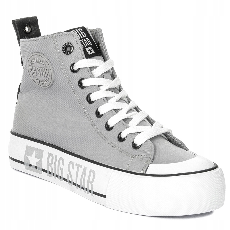 

Trampki Big Star II274016 wysokie gray szare r.40